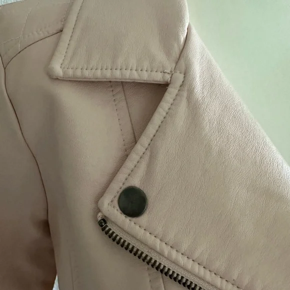 Glassons Pink Faux Leather Jacket - Picture 7 of 11